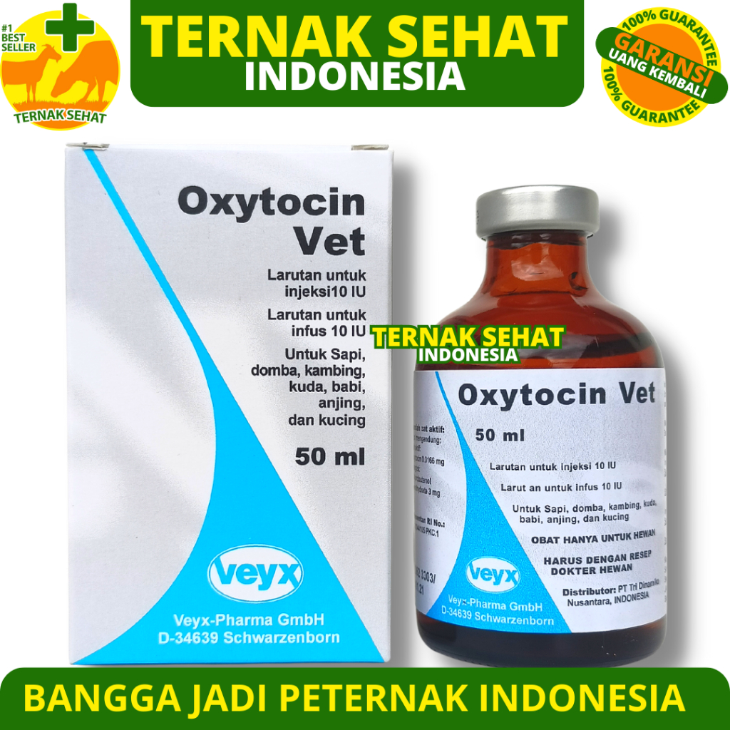 Jual OXYTOCIN VET 50ML VEYX - Obat Oksitosin Hormon Kontraksi Uterus ...