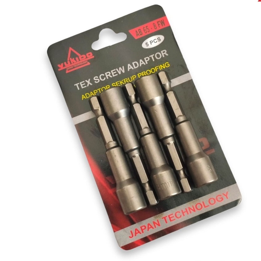 Jual kualitas TEKIRO isi 5 pcs Mata Bor Roofing Magnet / Magnetic Nut ...