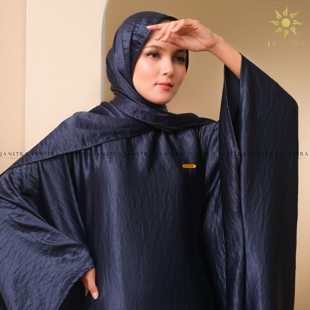 Jual Safiya Abaya Shimmer Janitra Hijab Dress Shimer Shopee Indonesia