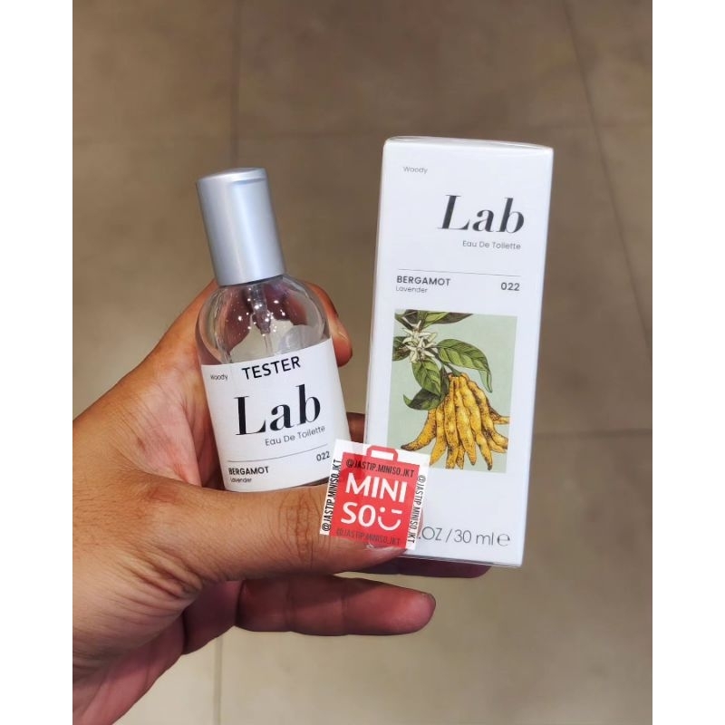 Jual MINISO Parfum Cowok LAB Eau de Toilette Series (sz.30ml) CEDARWOOD ...
