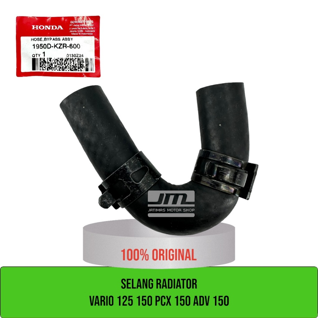 Jual Selang radiator vario 125 150 pcx 150 adv 150 1950D-KZR-600 ...