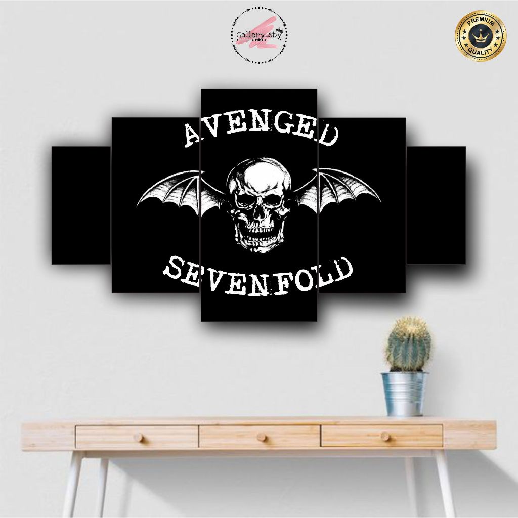 Jual Pajangan Dinding 1 SET Avenged Sevenfold Hiasan Dinding Aestentic ...