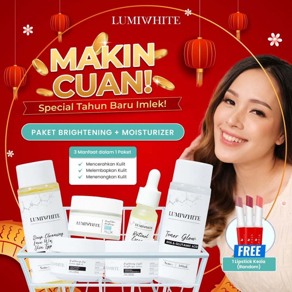 Jual Promo Hari Ini Lumiwhite x Lady Nayoan Paket Brightening