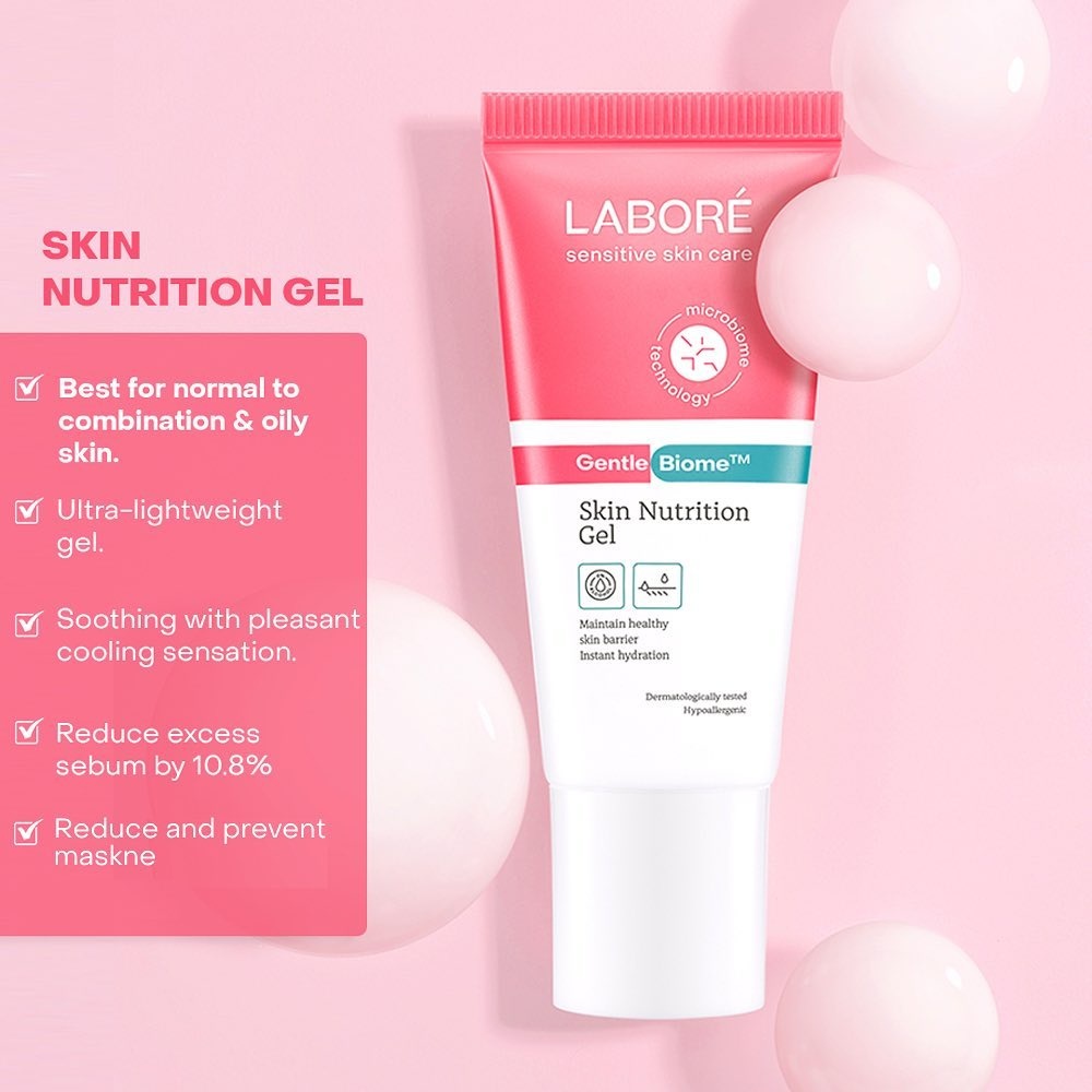 Jual LABORE GentleBiome Skin Nutrition Gel 50ml - Gel Pelembab Kulit ...