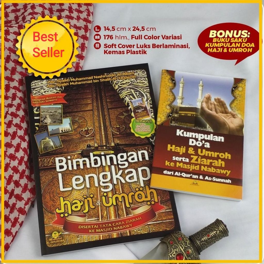 Jual Buku Bimbingan Lengkap Haji Dan Umroh Beserta Doanya / Buku HAJI ...