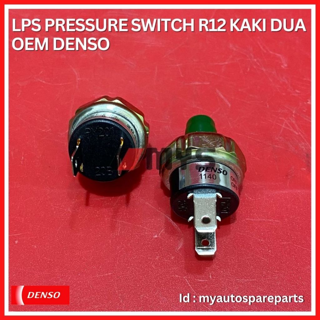 Jual LOW PRESSURE SWITCH LPS AC Mobil R12 Kaki Dua OEM DENSO | Shopee ...
