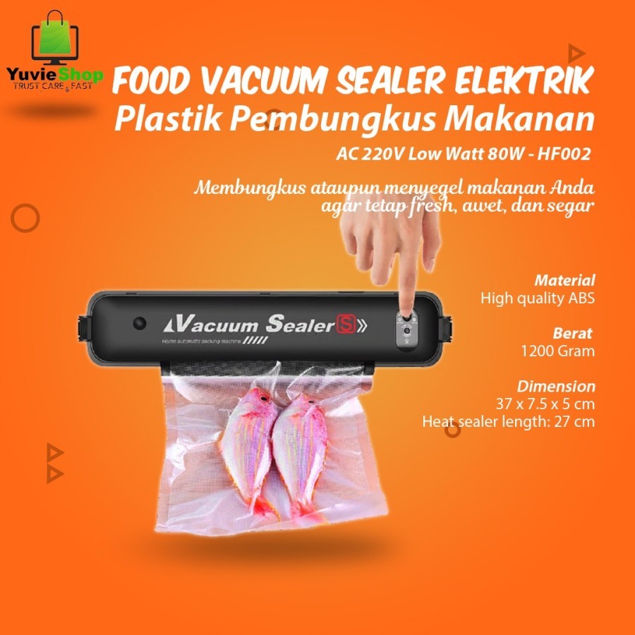 Jual Mesin Alat Vacuum Sealer Makanan Alat Vakum Dan Penyegel Pengemas