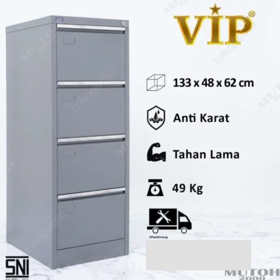 Jual Lemari Arsip Filling Kabinet Cabinet 4 Laci Vip Shopee Indonesia