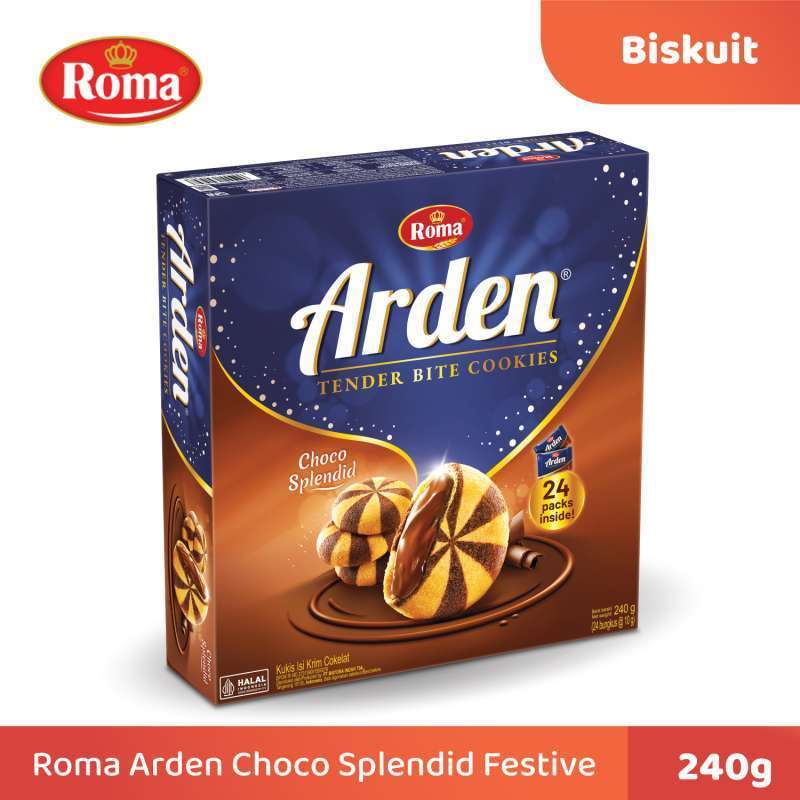 Jual Roma Cookies Arden Choco Splendid 240gram | Shopee Indonesia