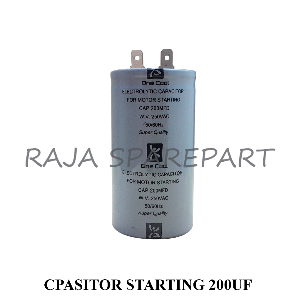 Jual CS200 CAPASITOR STARTING 200UF PENGIRIMAN HANYA PULAU JAWA ...