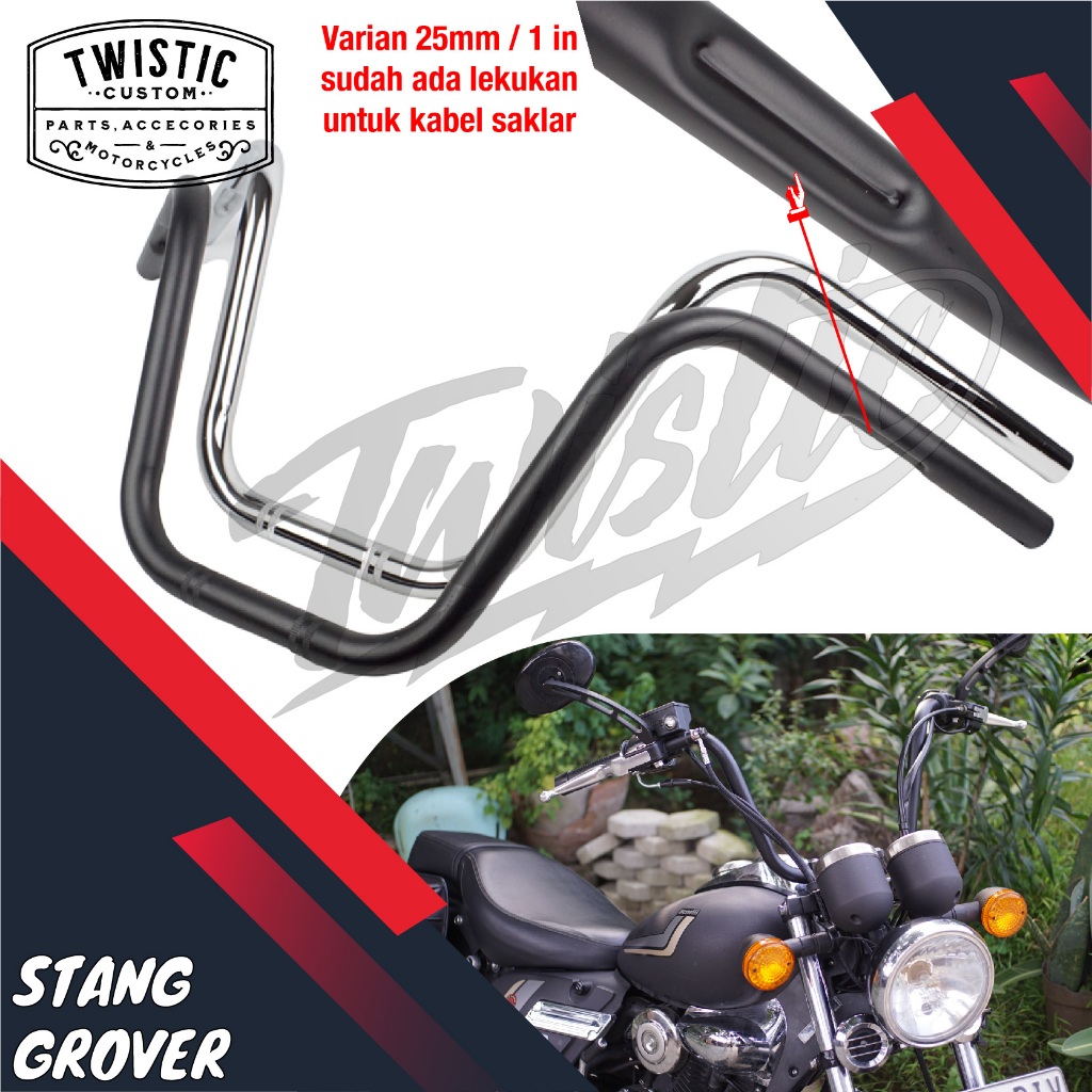 Jual Stang Motor Custom Grover Benelli Harley Honda Monkey Royal