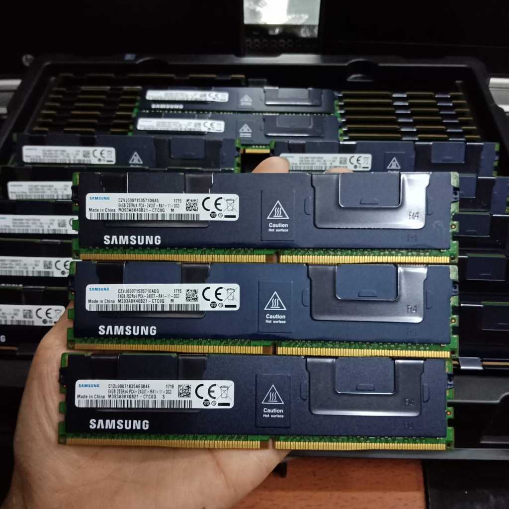 Jual Memory ram server 64Gb DDR4 Pc4-2400t/speed-19200 Ecc Register ...