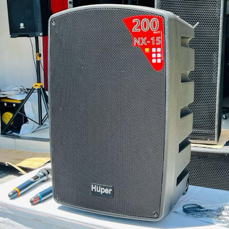 Jual speaker Sound Huper Nx15 new Original wireless portable Microphone ...