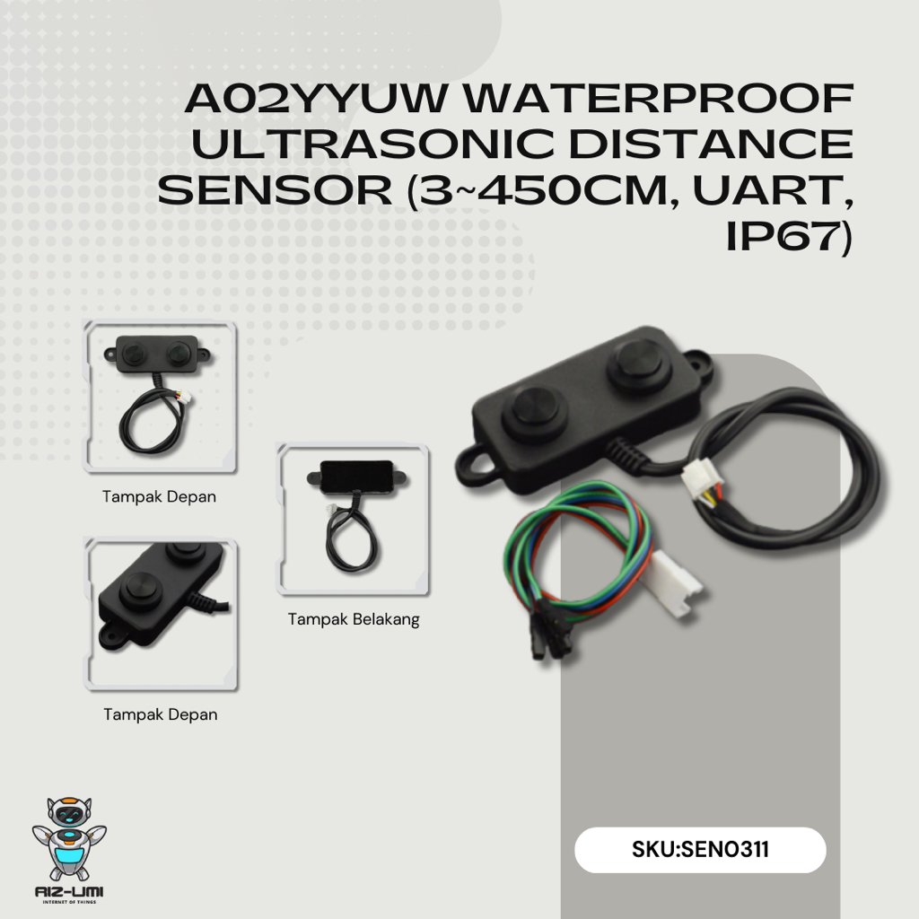 Jual A02YYUW Waterproof Ultrasonic Sensor | Shopee Indonesia