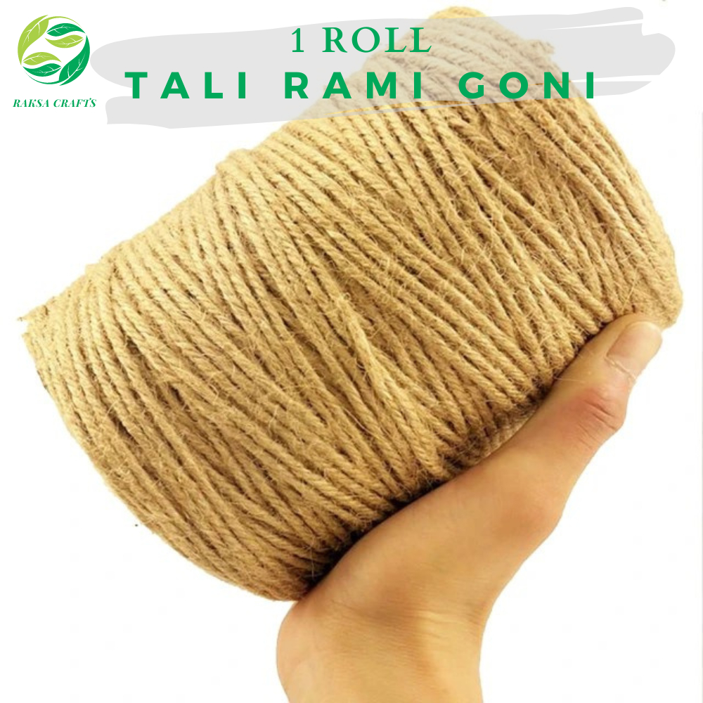 Jual Tali Rami /Goni ukuran 2-3 PLY Panjang ±50 & ±100 Meter | Tali ...