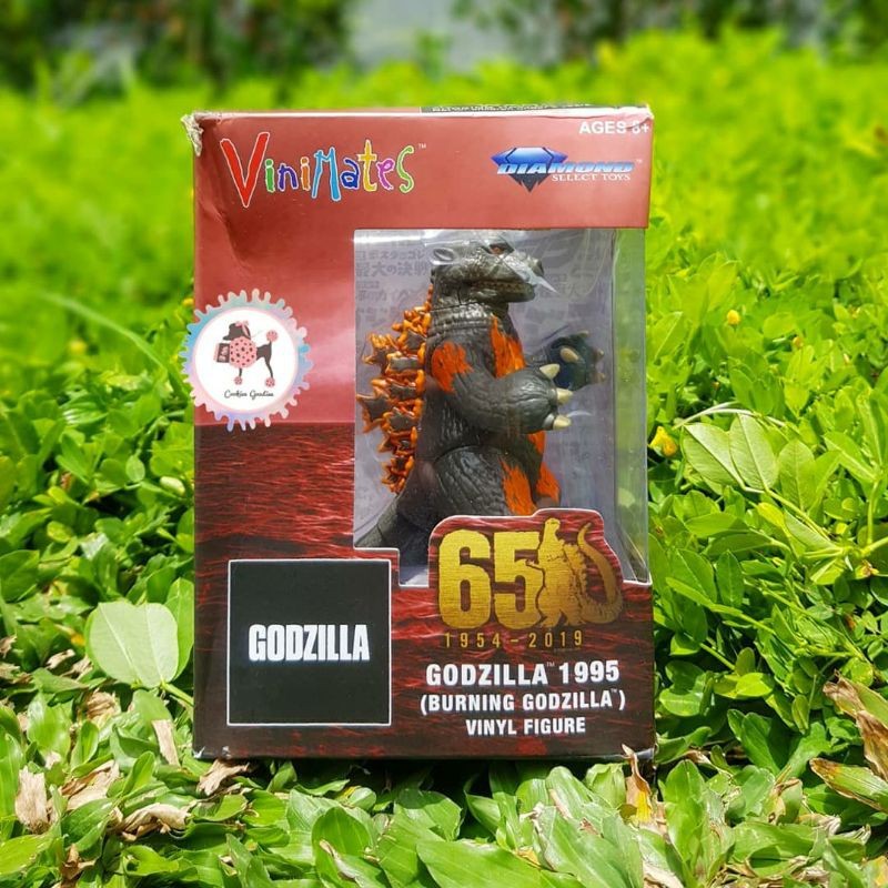 Jual Godzilla Vinimates Burning Godzilla Vinyl Figure by Diamond Select ...