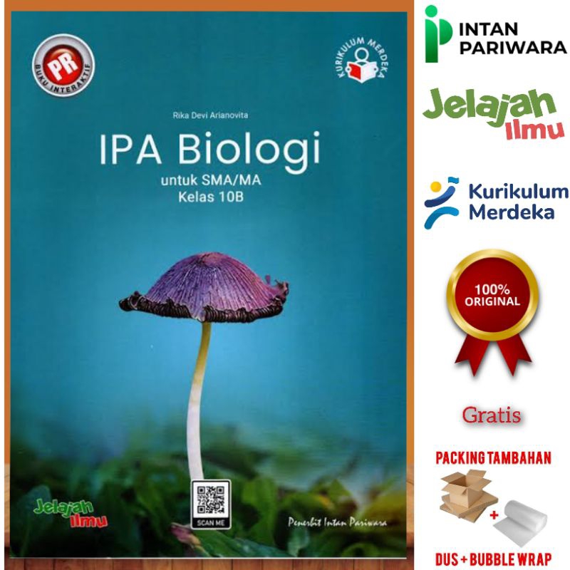 Jual Buku Pr Interaktif Pr Biologi Sma Ma Kelas 10 Jilid 10b Kurikulum