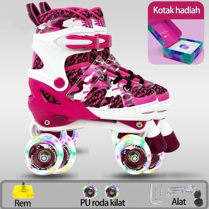 Jual [COD] Sepatu Roda Anak dan dewasa Model Mobil dan Inline Roda ...