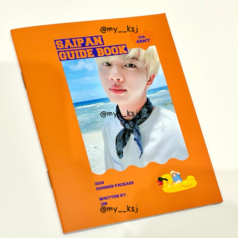 BTS SUMMER PACKAGE 2024 SAIPAN 2018 WITH TAEHYUNG BOOK