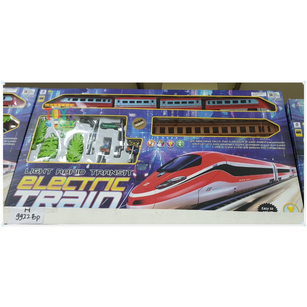Jual Mainan Kereta Light Rapid Transit Elektrict Train-Kereta Cepat ...