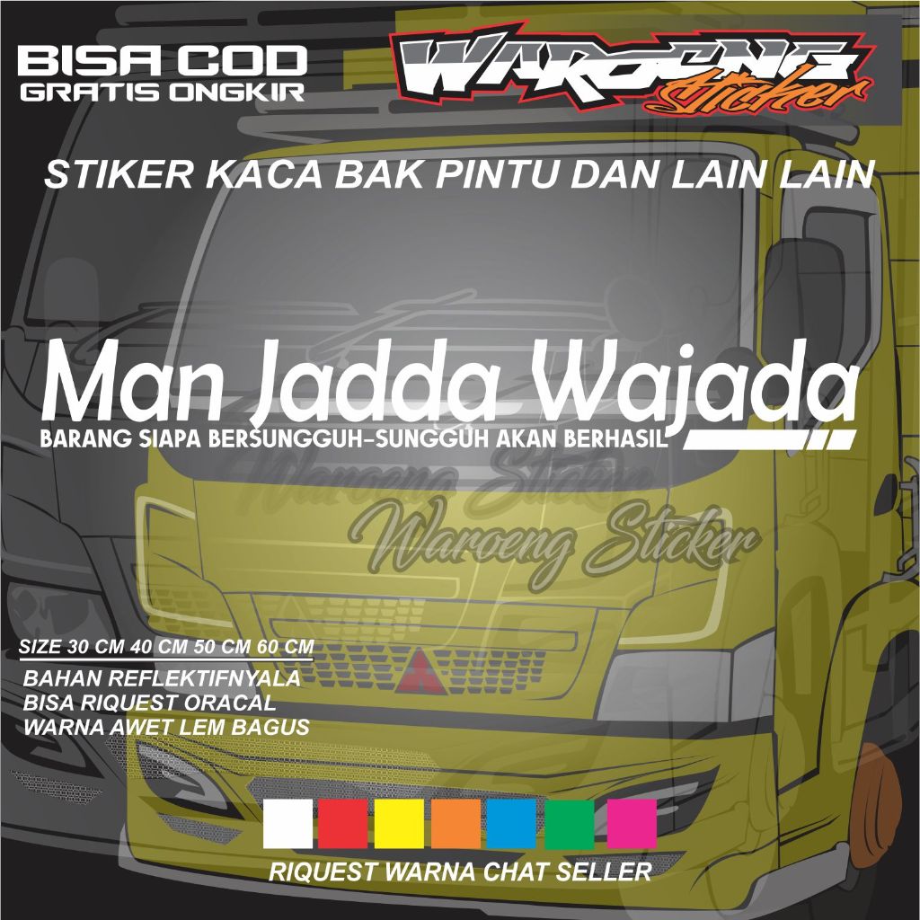 Jual STICKER KACA TRUCK CANTER L300 TSS ELF DAN LAIN LAIN MURAH LARIS ...