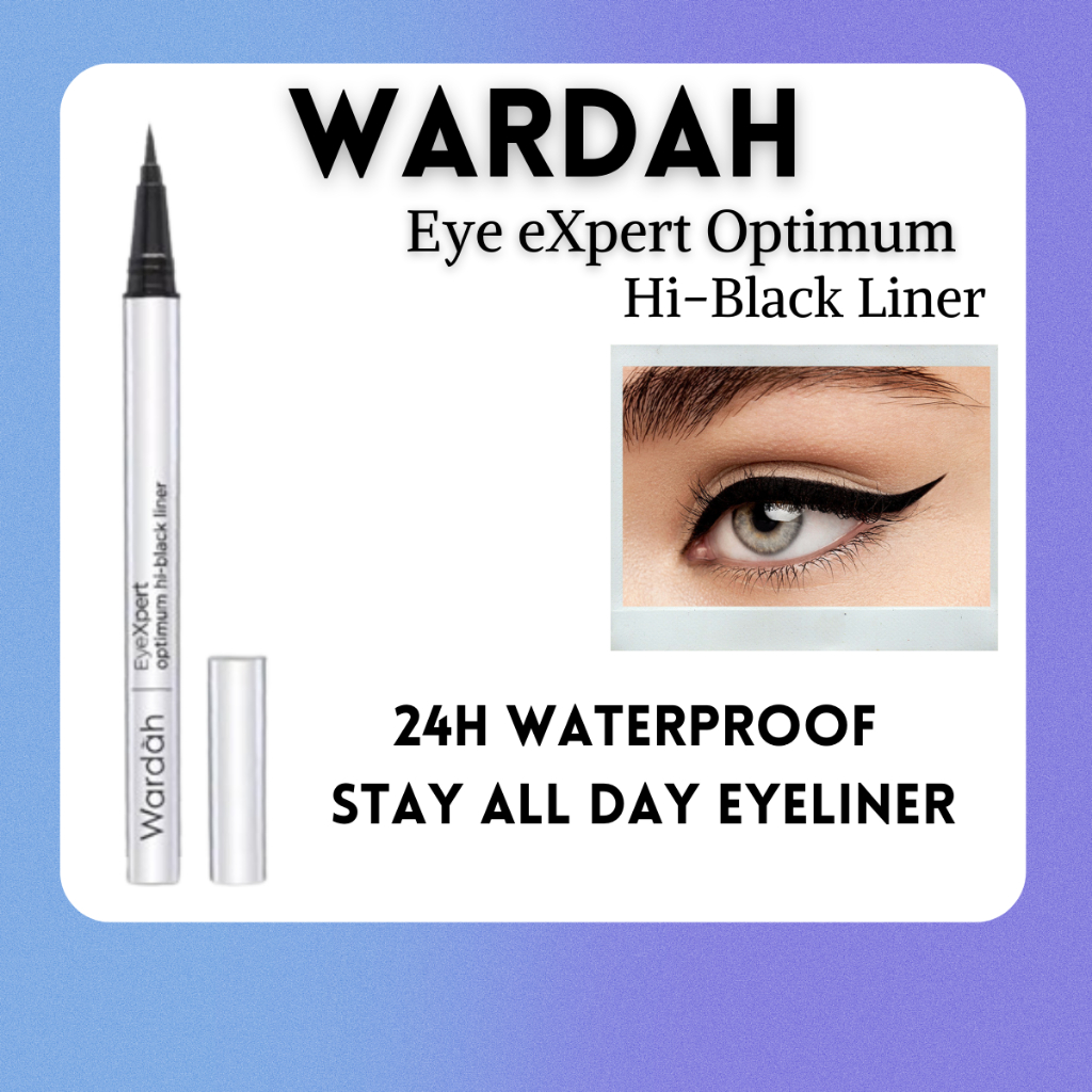 Jual Wardah EyeXpert Optimum HiBlack Liner Eyeliner Spidol