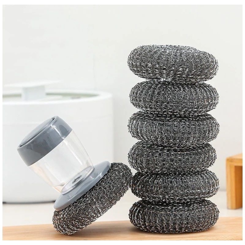 Jual Dispenser sikat serabut kawat cuci piring tempat cuci piring spons ...