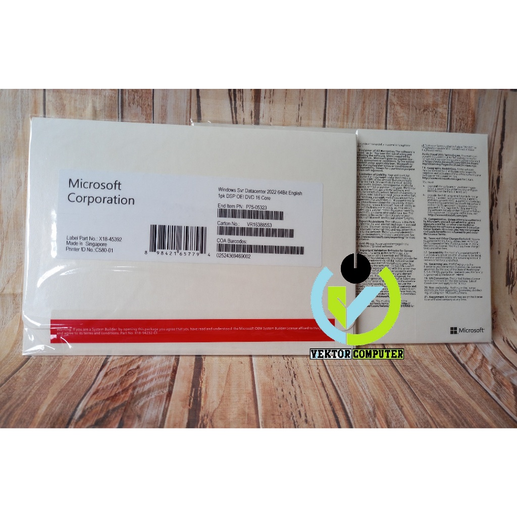 Jual Windows Server 2022 Datacenter 32 Core With COA DVD Original ...