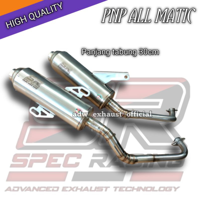 Jual Knalpot Standar Racing Nmax aerox pcx vario lexy beat mio adv ...