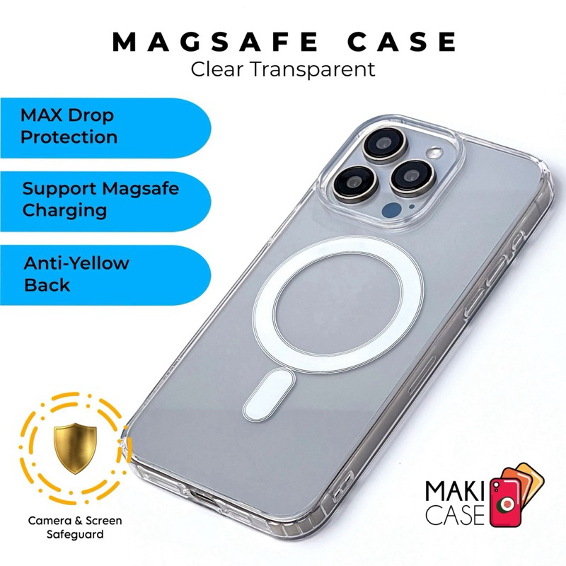 Jual MAGSAFE CASE ANTI YELLOW BACK | Shopee Indonesia