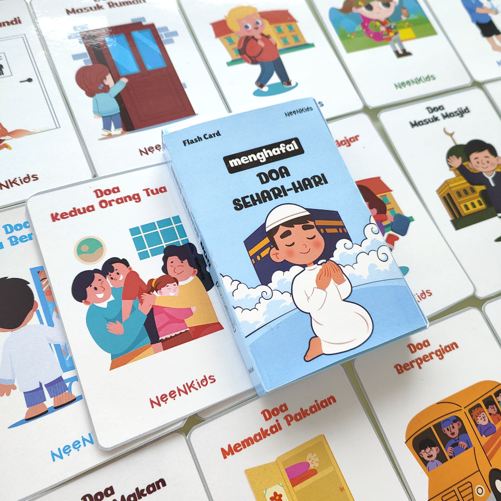 Jual Neenkids Flashcard Belajar Mainan Kartu Edutoys Edukasi Pintar ...