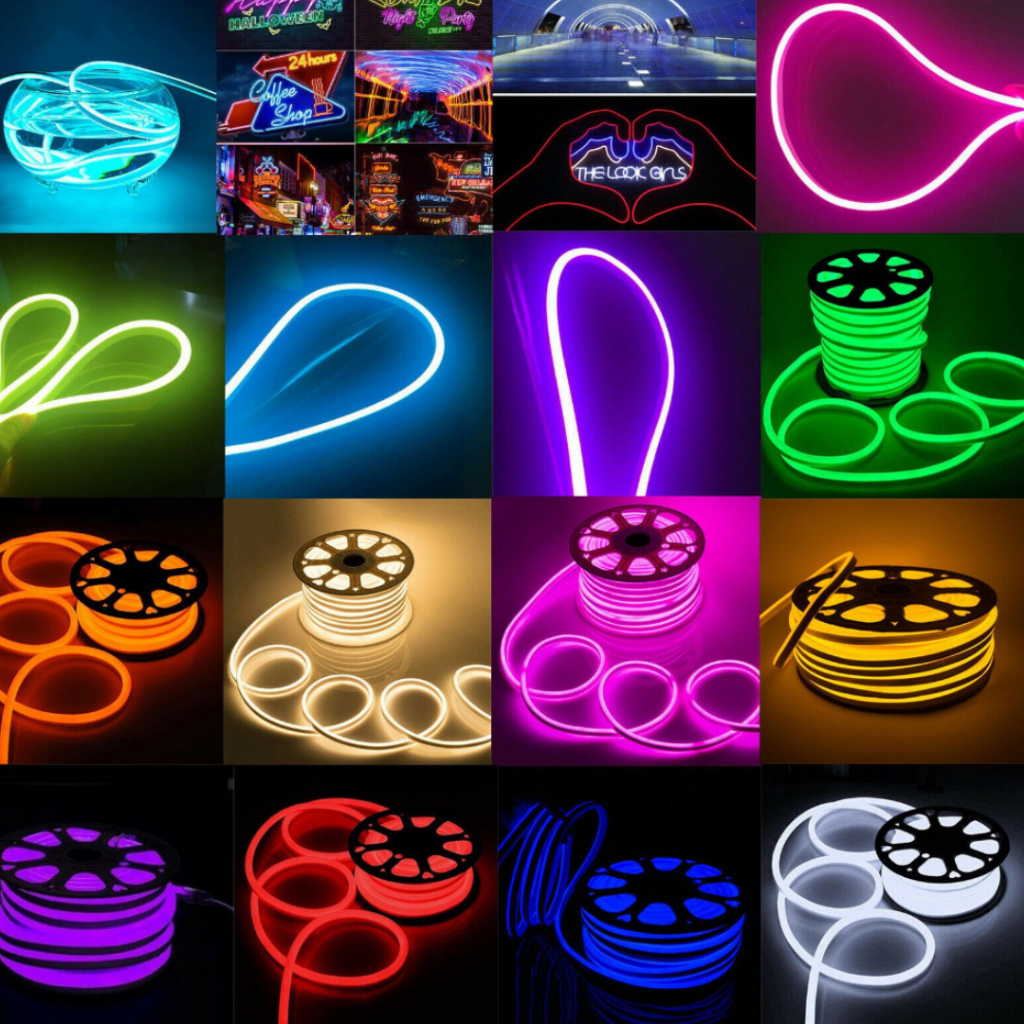 Jual Lampu Neon Flex LED Sign Strip Lampu Selang Fleksible Led DC 12V ...