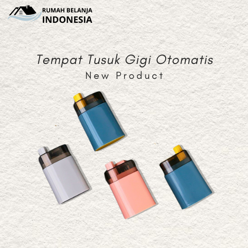 Jual Rbi Wadah Tusuk Gigi Tempat Tusuk Gigi Otomatis Tempat Tusuk Gigi Minimalis Shopee Indonesia