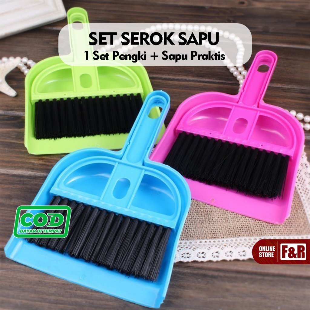 Jual Set Sapu Mini Alat Kebersihan Serbaguna Praktis In High Quality Dustpen Sapu Dan