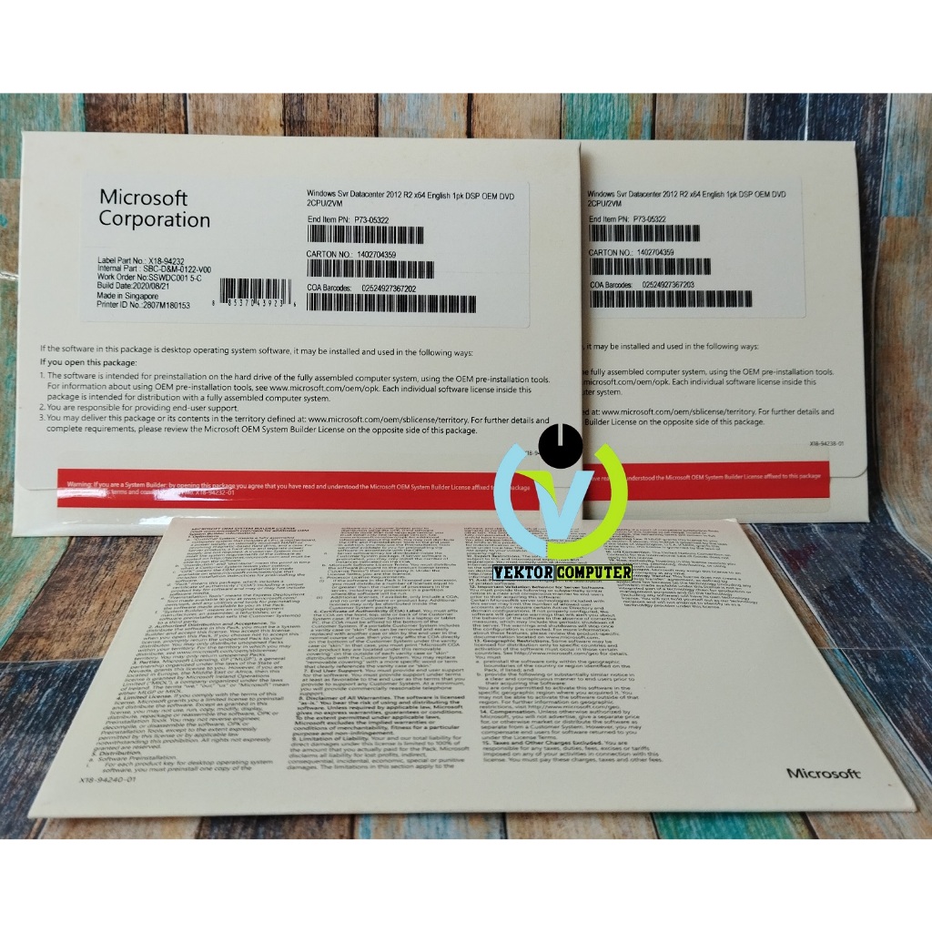 Jual Windows Server 2012 Datacenter R2 16 Core With COA DVD Original ...