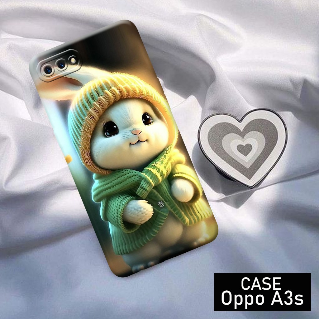 Custom Case Casing Hp Oppo A3s Stitch Disney Cartoon Stitch For