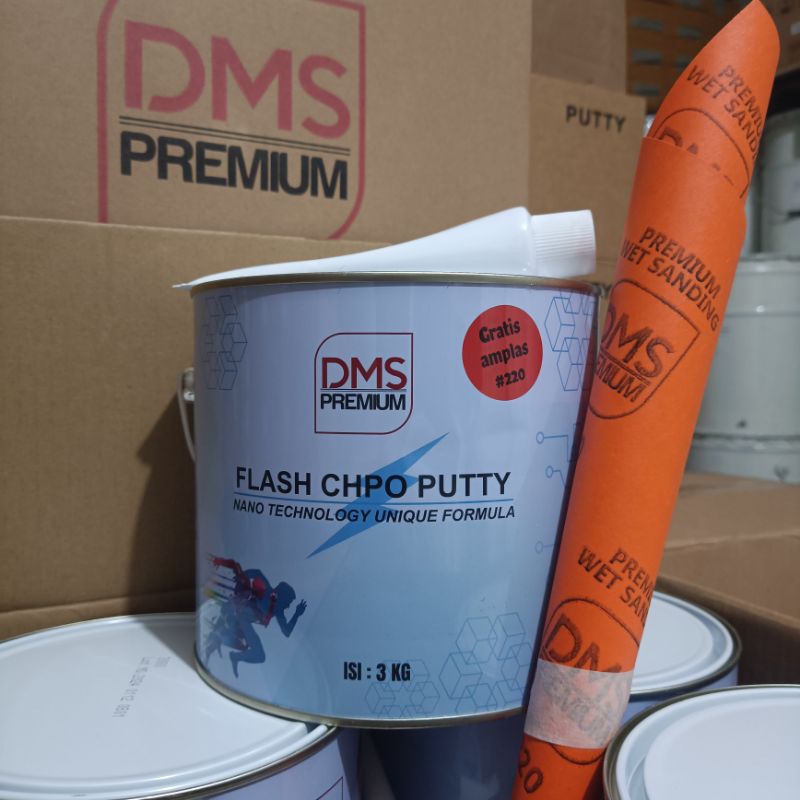Jual Dempul DMS Flash Blue CHPO Galon 3kg | Shopee Indonesia