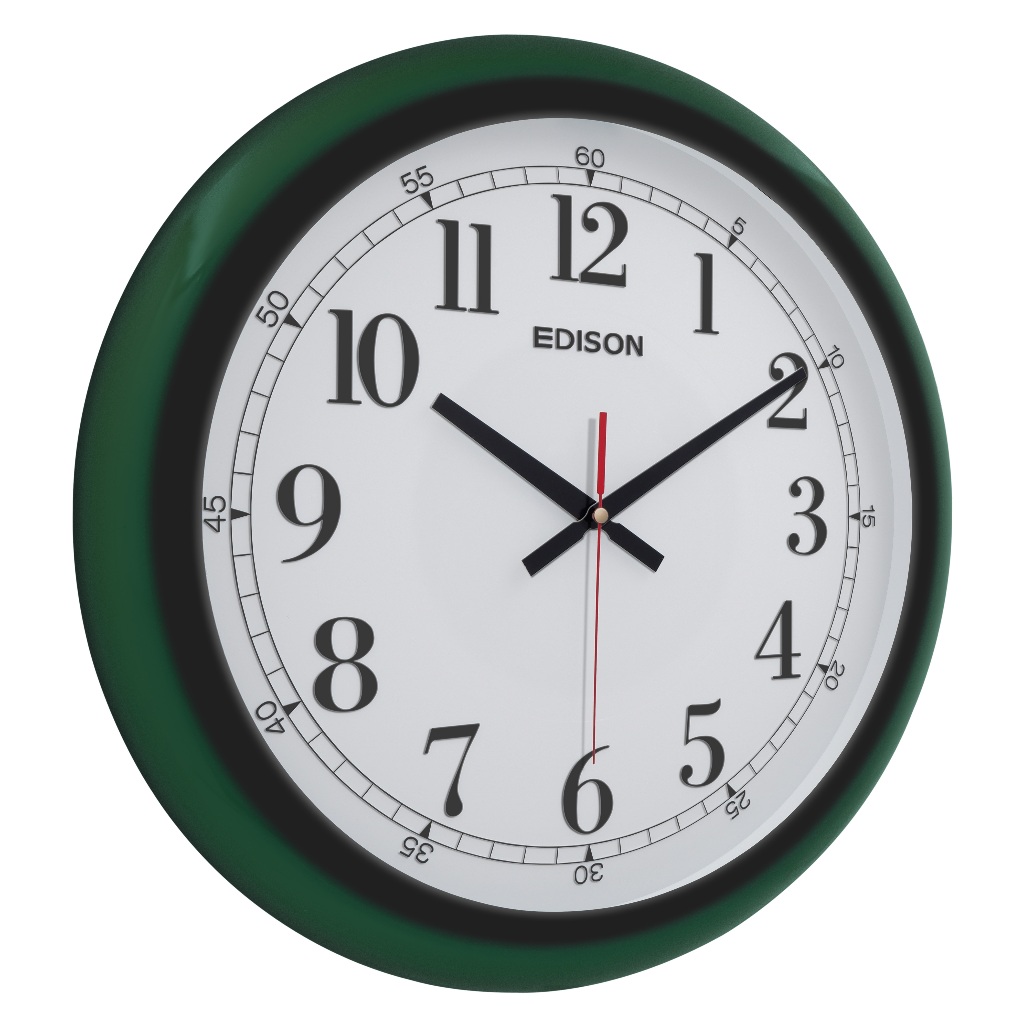 Jual Jam Dinding Edison Sweep ESX 46 T33 Timbul Diameter 460mm 46cm ...