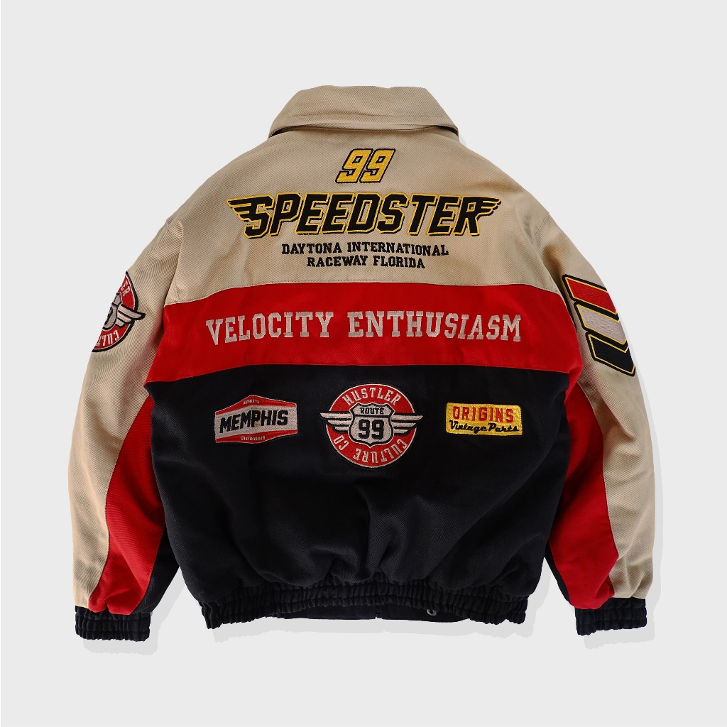 Jual RETRO NASCAR JACKET - SPEEDSTER [limited edition] | Shopee Indonesia