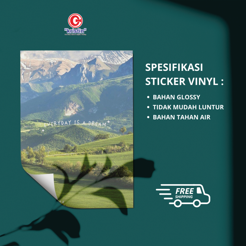 Jual CETAK STICKER VINYL RITRAMA METERAN MURAH | Shopee Indonesia