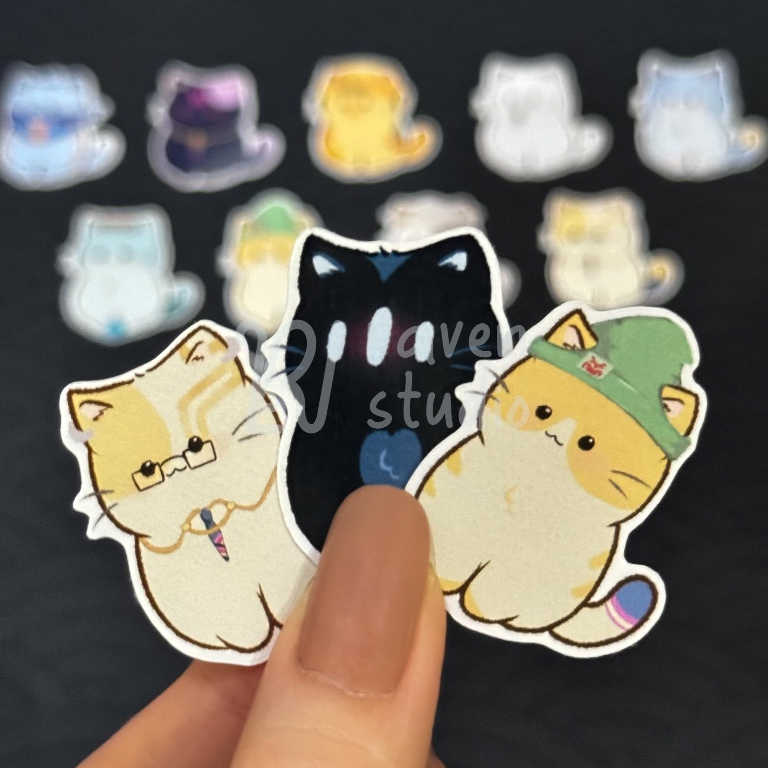 Jual Sticker Catlorant Valorant Agents x Cats (min. 10pcs) - Stiker ...