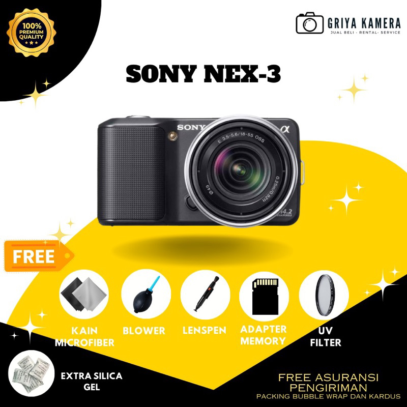 Jual KAMERA SONY NEX3 Shopee Indonesia