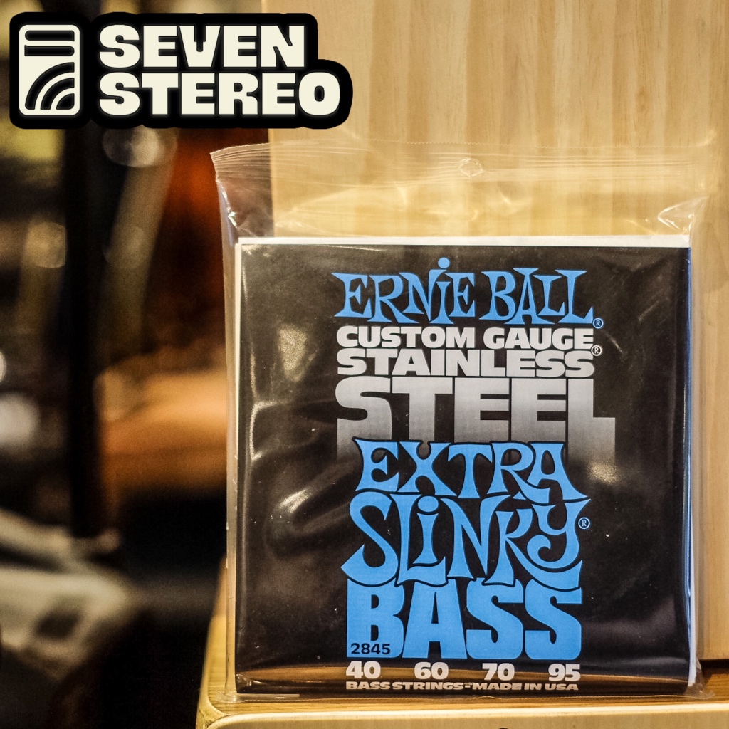 Jual Ernie Ball 2845 Extra Slinky Stainless Steel Bass Strings 40