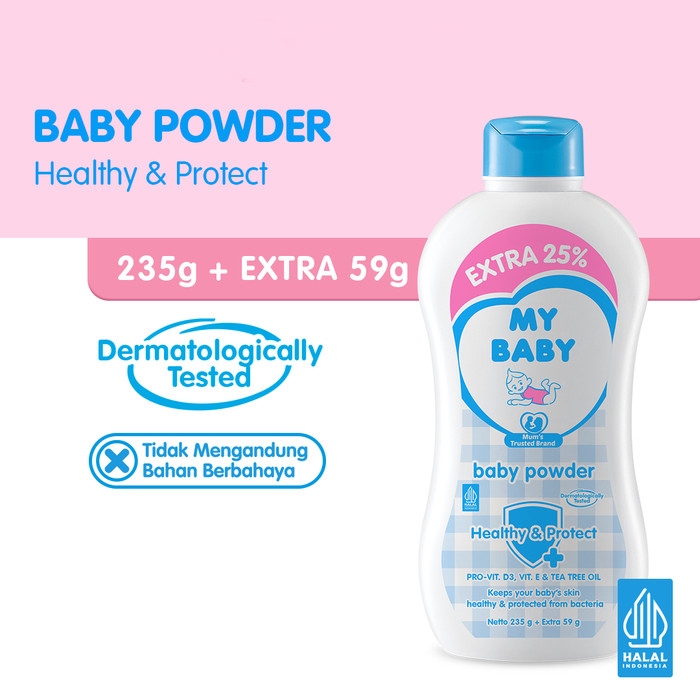Jual MOMMYNME MY BABY POWDER 225g + 56g | Shopee Indonesia
