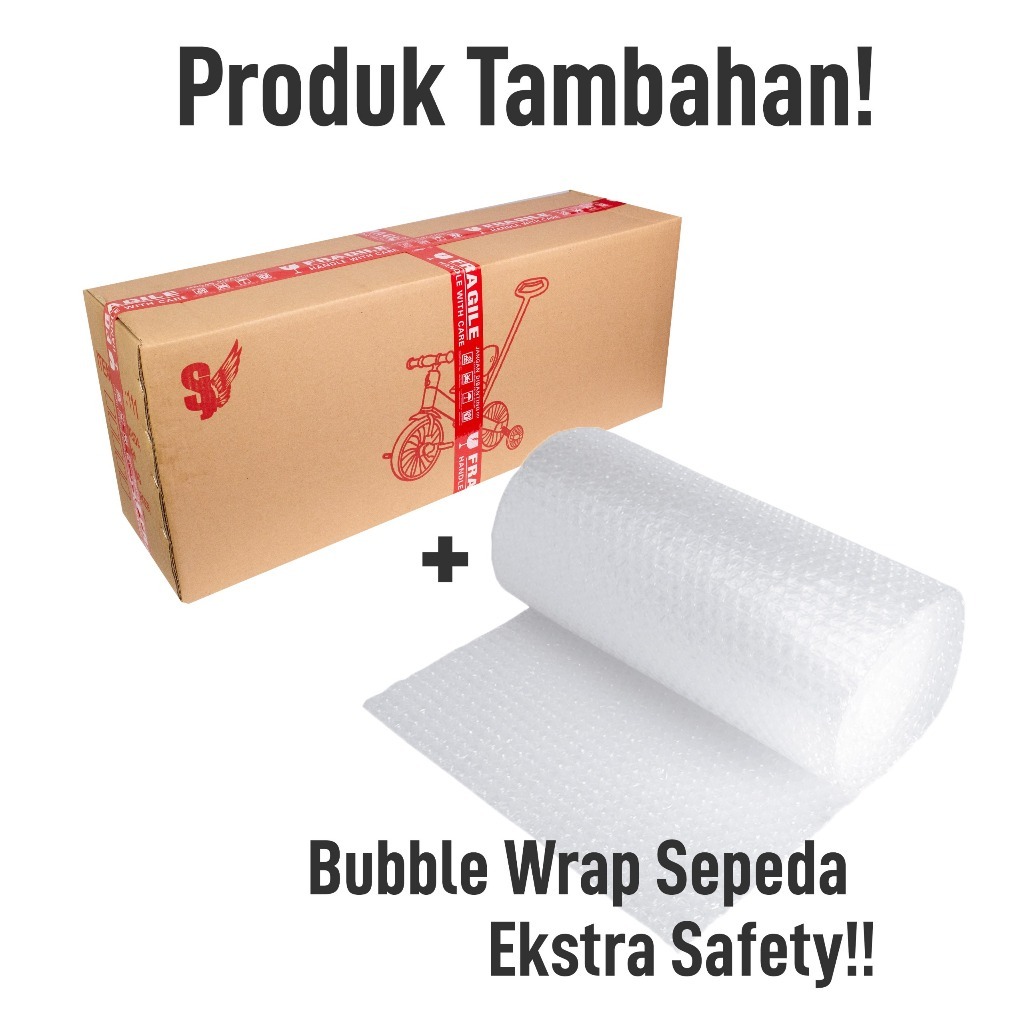 Jual Kardus + Exstra Bubble Wrap Safety Aman Untuk Packing Sepeda ...