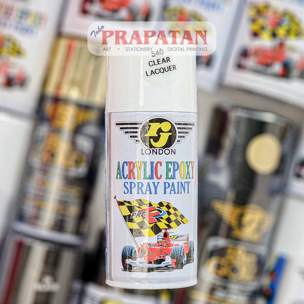 Jual RJ London Acrylic Epoxy Spray Paint 150cc Cat Pilox Cat Piloks