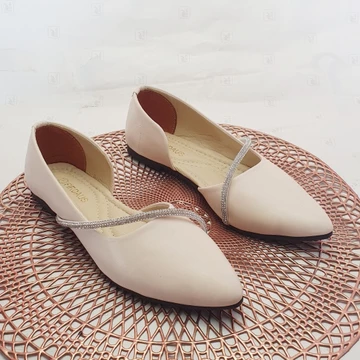 Flats Hoes Wanita Sepatu Wanita Flatshoes FD018