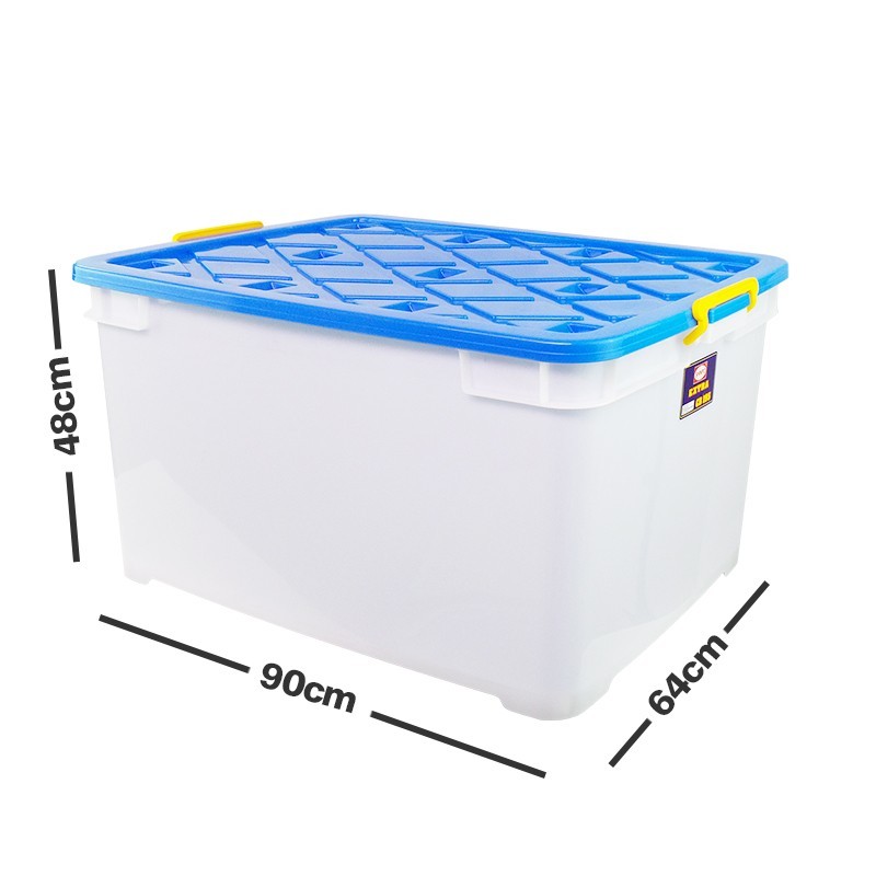 Jual SHINPO Kontainer Plastik Dengan Roda Extra Container Box Kotak ...