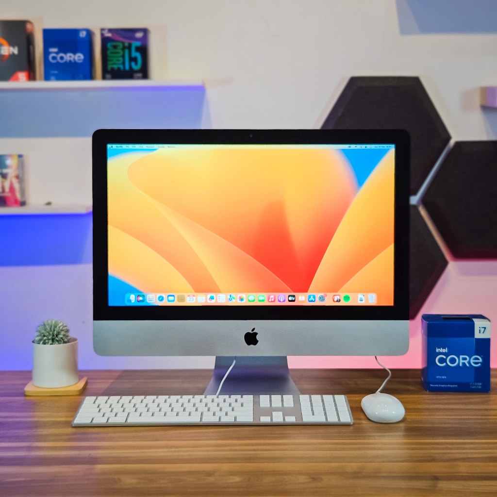 iMac2017 4K 16GB 512GBSSD Core i5 元箱あり（Jual Imac 2017