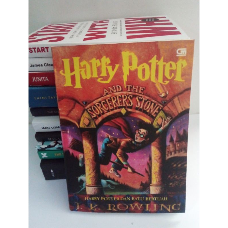 Jual NOVEL HARRY POTTER DAN BATU BERTUAH ( JILID 1) - JK. ROWLING ...